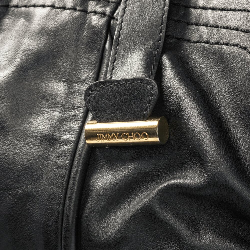 Jimmy Choo Alex Black Leather Hobo - Picture 9 of 15